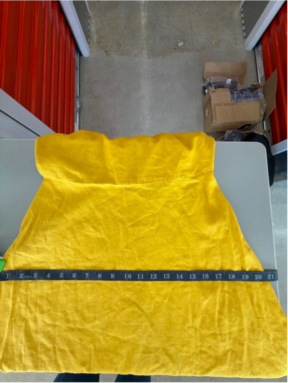 Women's Ann Taylor Factory Yellow Halter Mini Dress Size 2